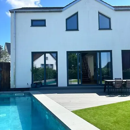 Modernes Offenes Haus Villa Swisttal Buitenkant foto